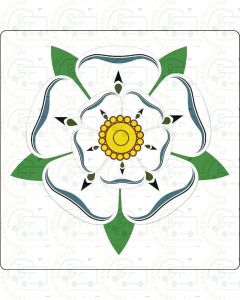Yorkshire Rose Sticker