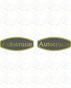 Autocruise Starquest Motorhome Badge Logo Pair by CaravanGraphics.com