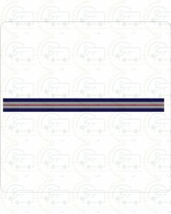 Autosleeper Talisman Wide 2 metre Multi Colour Stripe Tape Sticker 