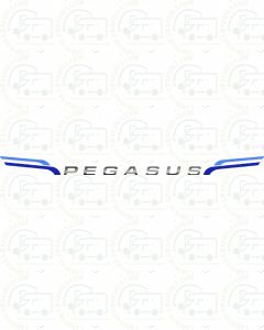 Bailey Pegasus Top Front Design Caravan Sticker