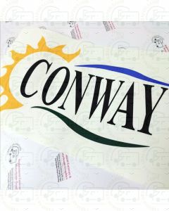 Conway Trailer Tent Sticker Decal Graphic