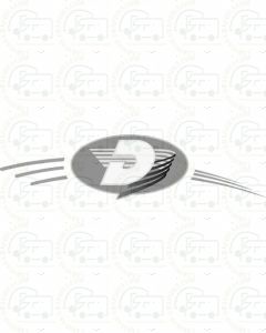 Dethleffs Oval D Greyscale sticker