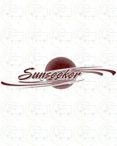 Elddis sunseeker sticker
