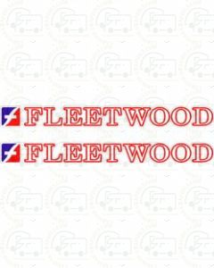 Fleetwood Logo and Name (Pair)