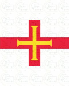 Guernsey Flag Sticker