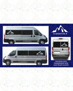 Self Build Campervan Stickers Design 12