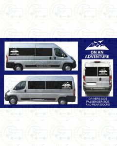 Self Build Campervan Stickers Design 15