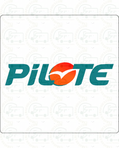 Pilote Orange Motorhome Sticker