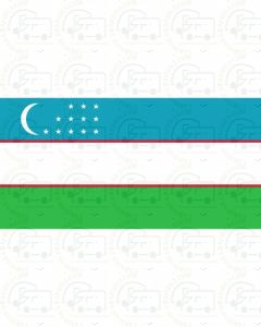 Uzbekistan Flag Sticker