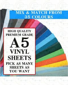 Vinyl Sheet Sample A5 Size 