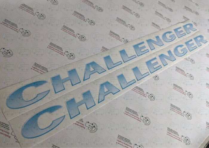 Swift challenger replacement caravan sticker