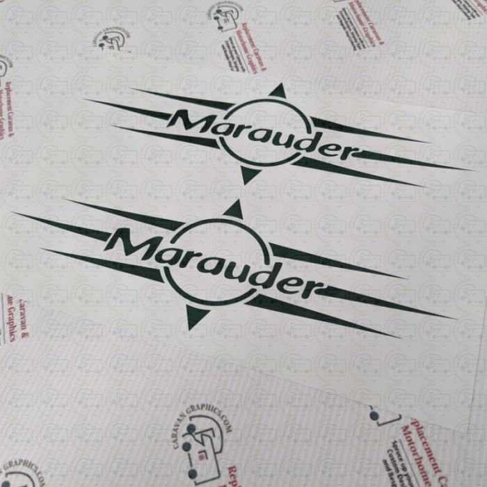 ABI Marauder caravan stickers 