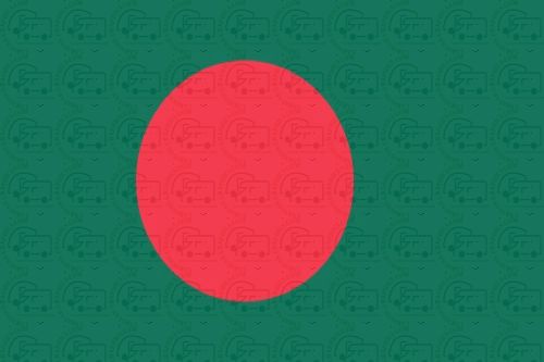 Bangladesh flag sticker 