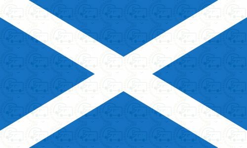 Scotland flag sticker 
