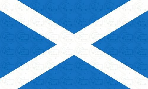 Scotland flag sticker 