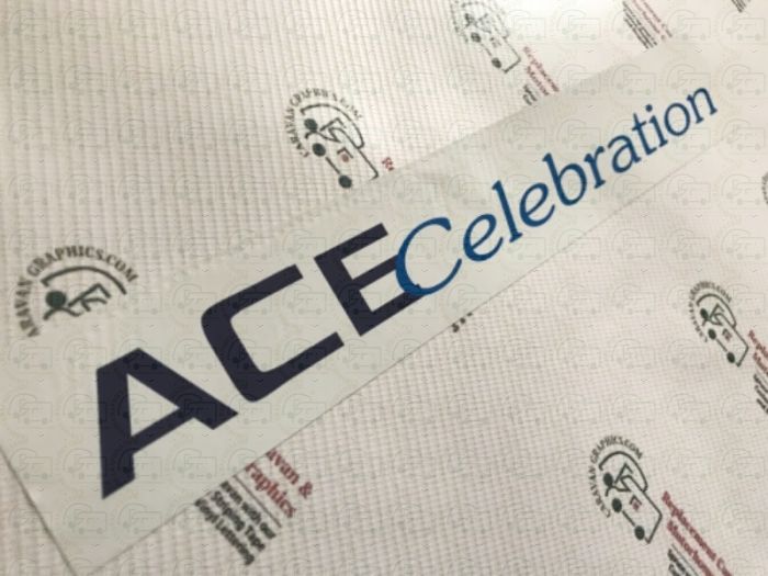 ACE CELEBRATION CARAVAN STICKER