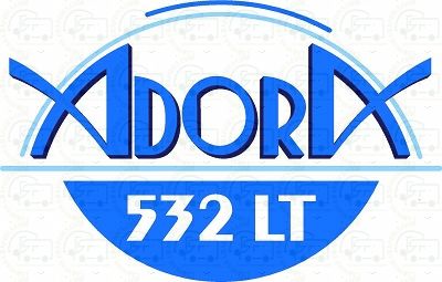 Adria Adora Design Caravan Sticker