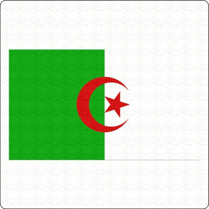 Algeria flag sticker