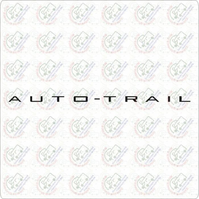 AUTO-TRAILText Lettering CG