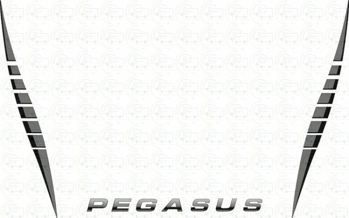 Bailey Pegasus GT Rear Design Caravan Sticker