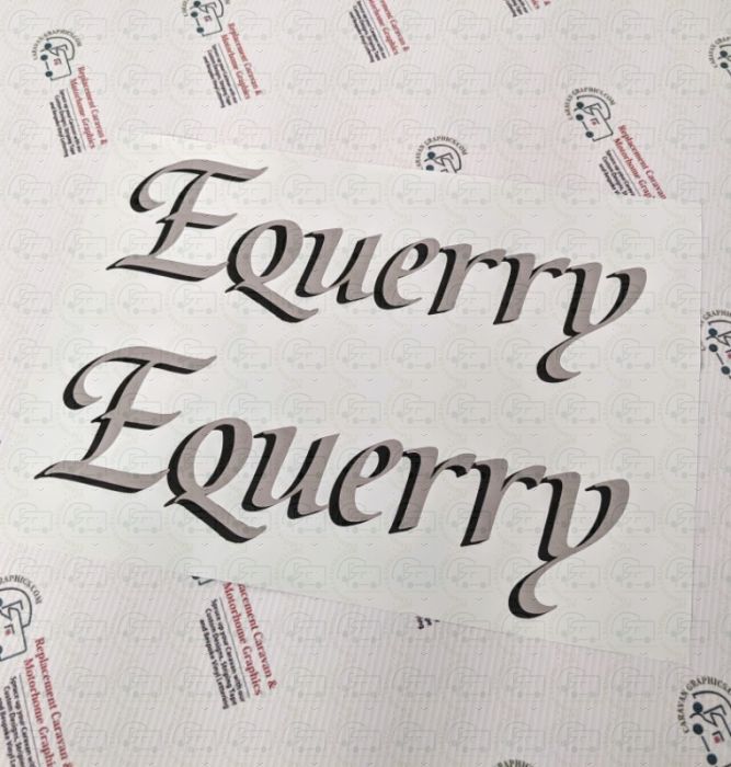 ACE Equerry Caravan Sticker