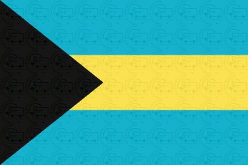 Bahamas flag sticker 