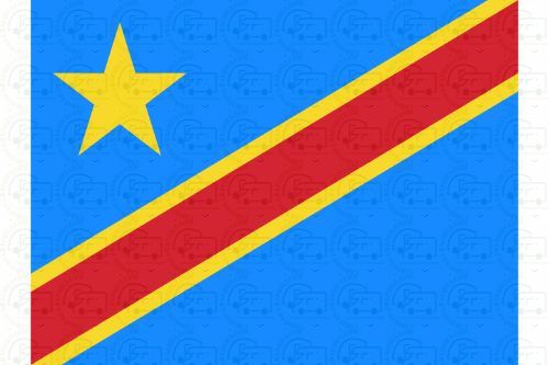 DR Congo Flag Sticker