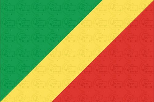 Republic of the Congo Flag Sticker