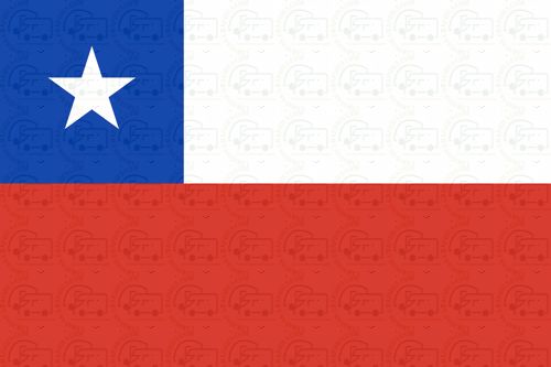 Chile flag sticker 