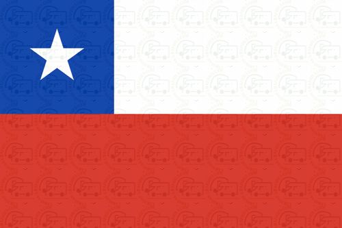 Chile flag sticker 