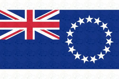 Cook Island Flag Sticker