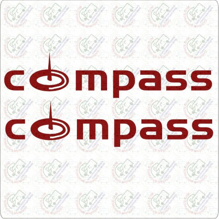 elddis compass caravan stickers 