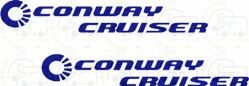 Conway Cruiser Decal (Pair) Caravan Stickers