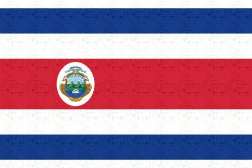 Costa Rica Flag Sticker