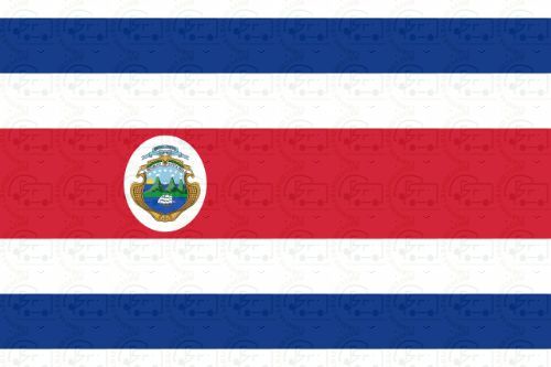 Costa Rica Flag Sticker