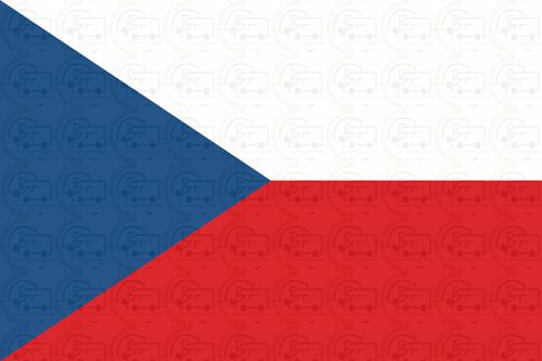 Czech Republic flag sticker