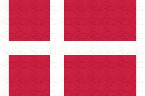 Denmark Flag Sticker