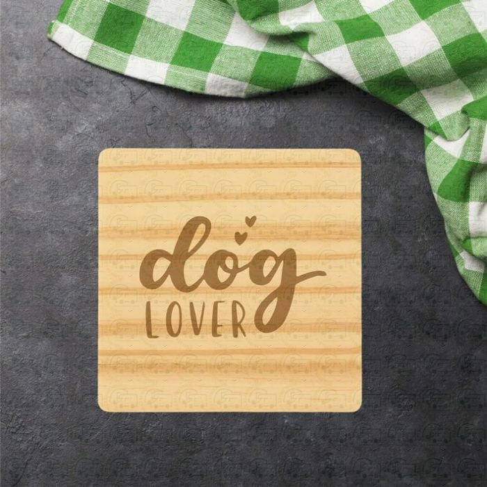 Dog lover (Single Coaster) by Galloway Crafts