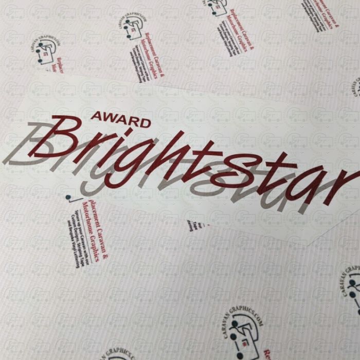 ABI AWARD BRIGHTSTAR CARAVAN GRAPHICS