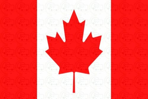 Canada flag sticker 