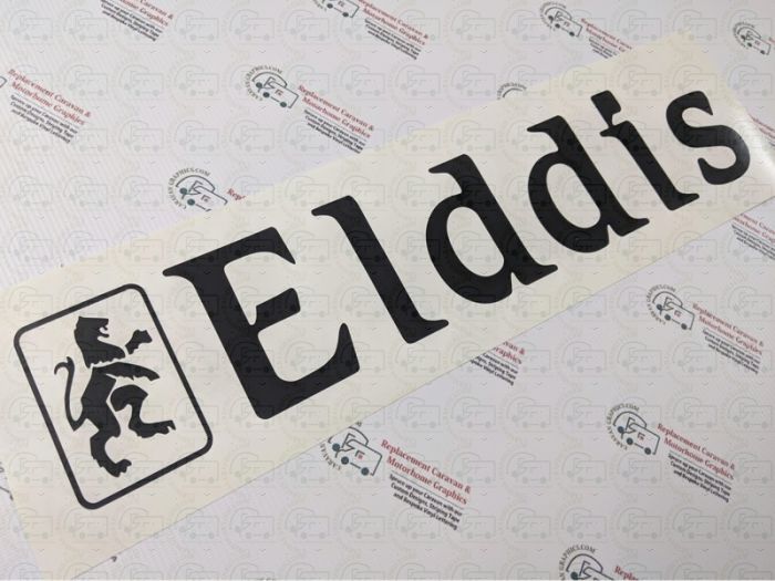 Elddis Replacement Caravan Sticker