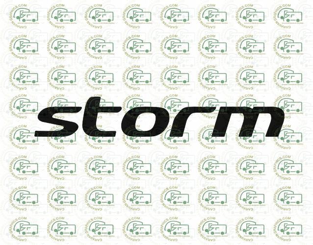 Elddis Crusader Storm Sticker