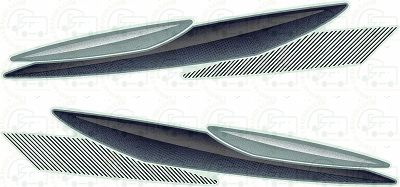 Elddis Swoosh design graphics decal