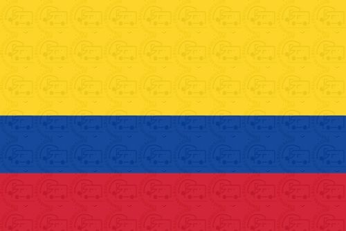 Colombia flag sticker 