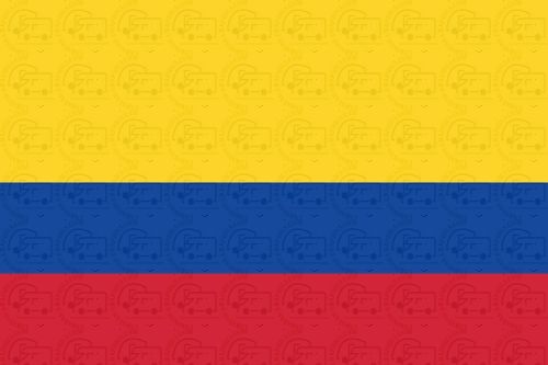 Colombia flag sticker 