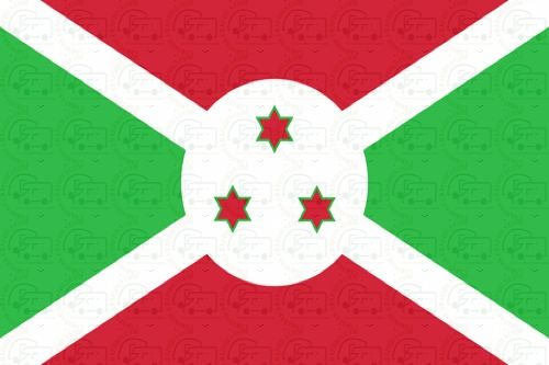 Burundi flag sticker