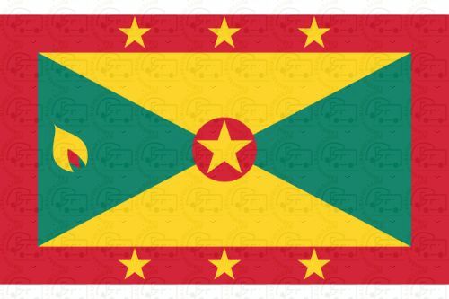 Grenada Flag Sticker