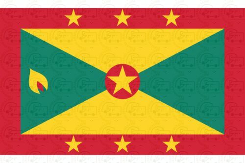 Grenada Flag Sticker