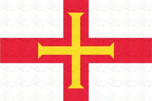 Guernsey Flag Sticker