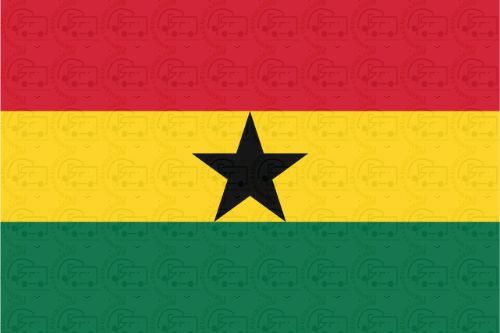 Ghana Flag Sticker